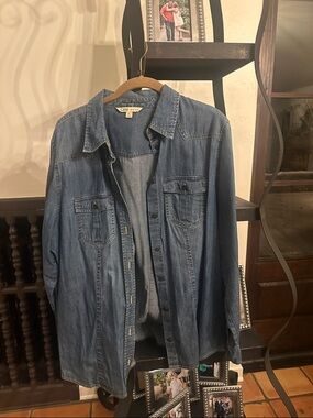 Cabi denim button down